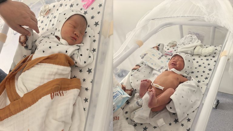 The baby was delivered safely! – ShangHai China